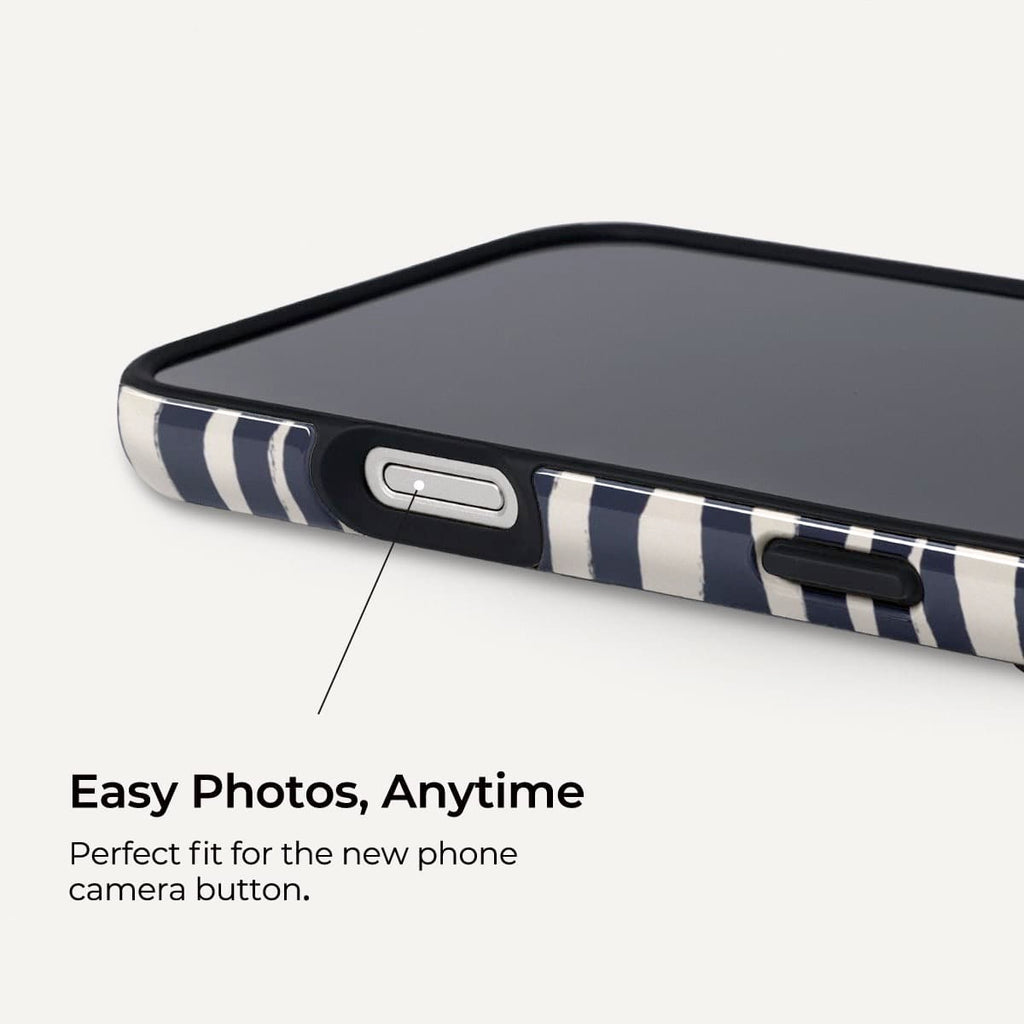 Deep Sea Zebra Case for iPhone 12-17 | Snap, Tough & Magnetic