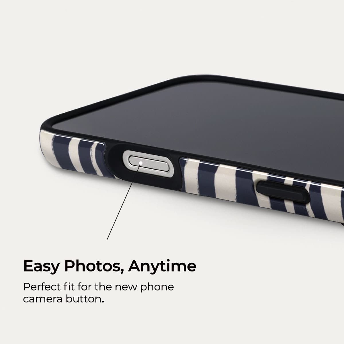 Deep Sea Zebra Case for iPhone 12-17 | Snap, Tough & Magnetic
