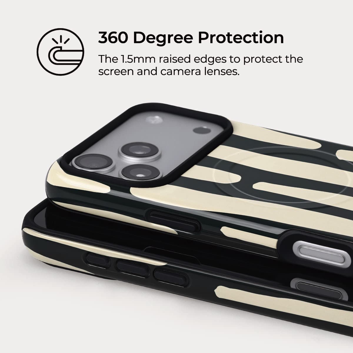 Afternoon on the Crosswalk Case for iPhone 12-17 | Snap, Tough & Magnetic