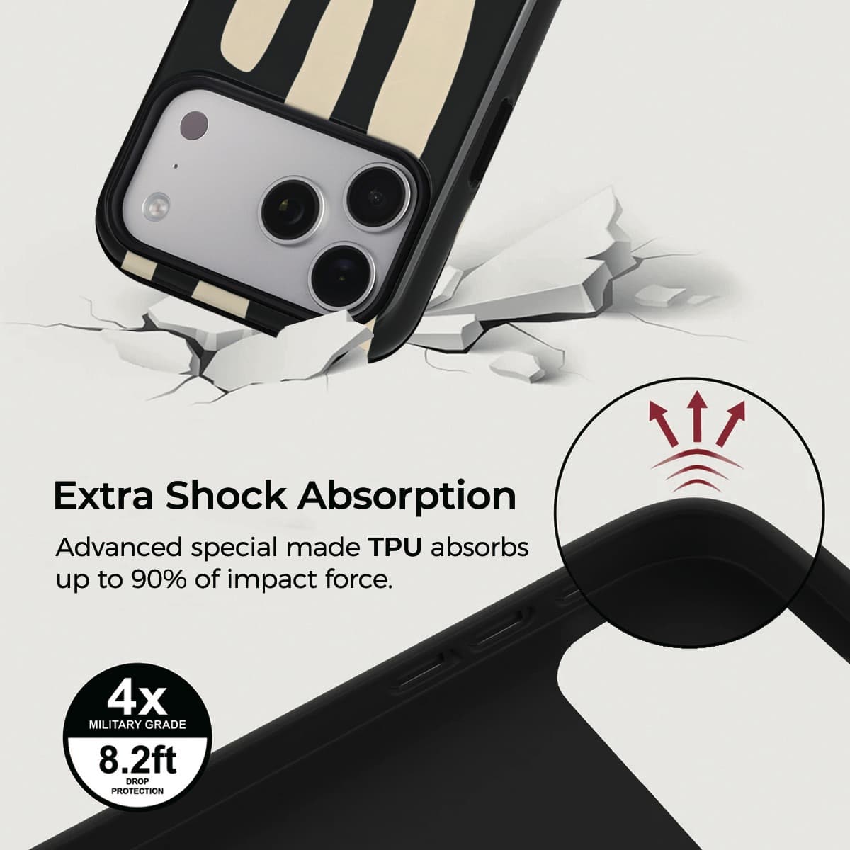 Afternoon on the Crosswalk Case for iPhone 12-17 | Snap, Tough & Magnetic