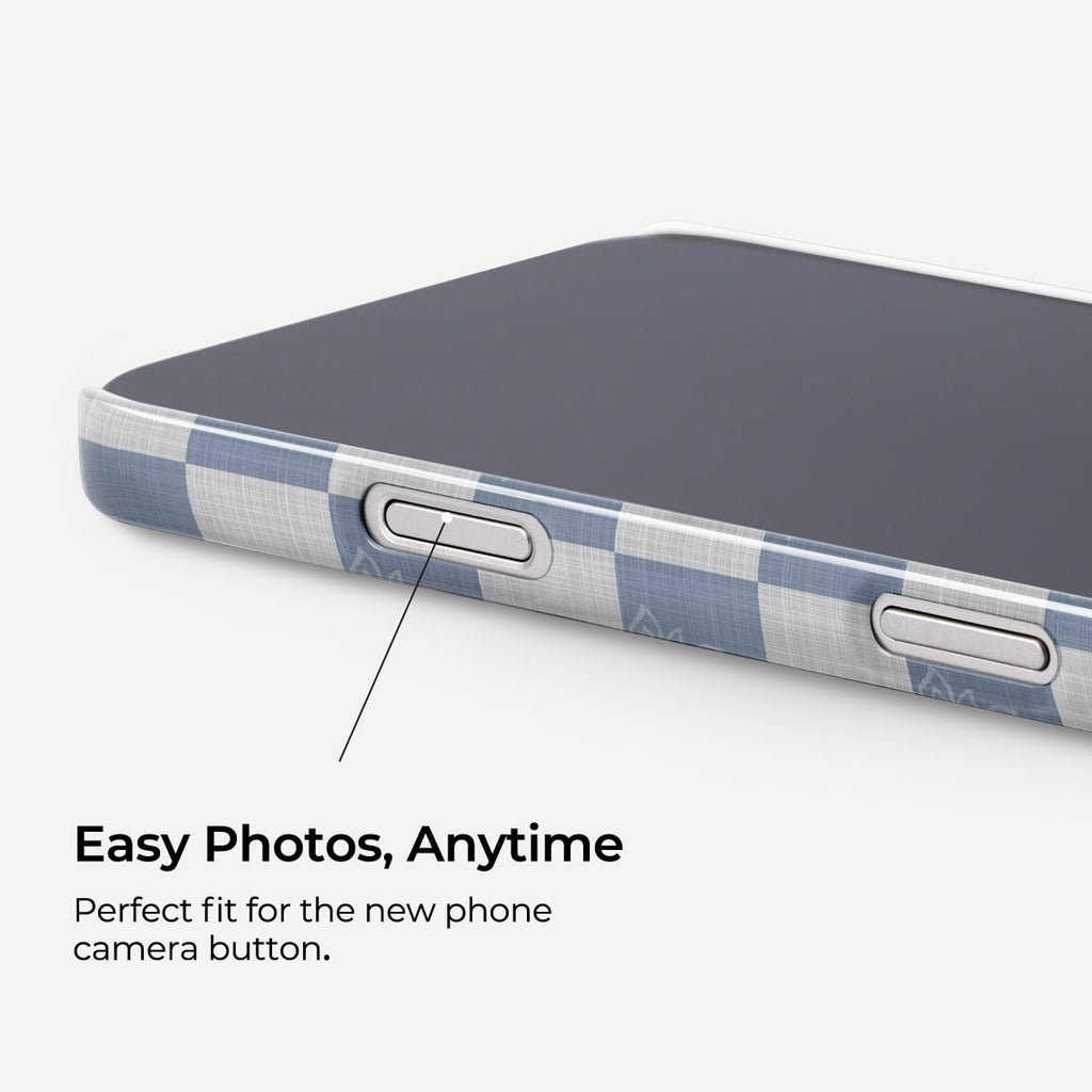 Sea Salt Grid iPhone Case – Snap, Tough & Magnetic | Veyxy