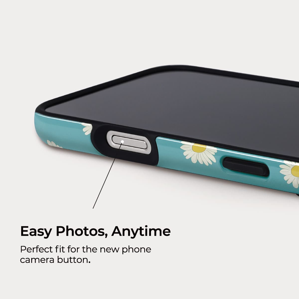 Daisy Letter iPhone Case – Snap, Tough & Magnetic | Veyxy