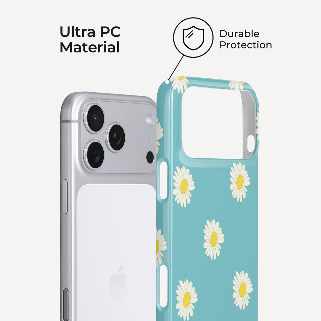 Daisy Letter iPhone Case – Snap, Tough & Magnetic | Veyxy
