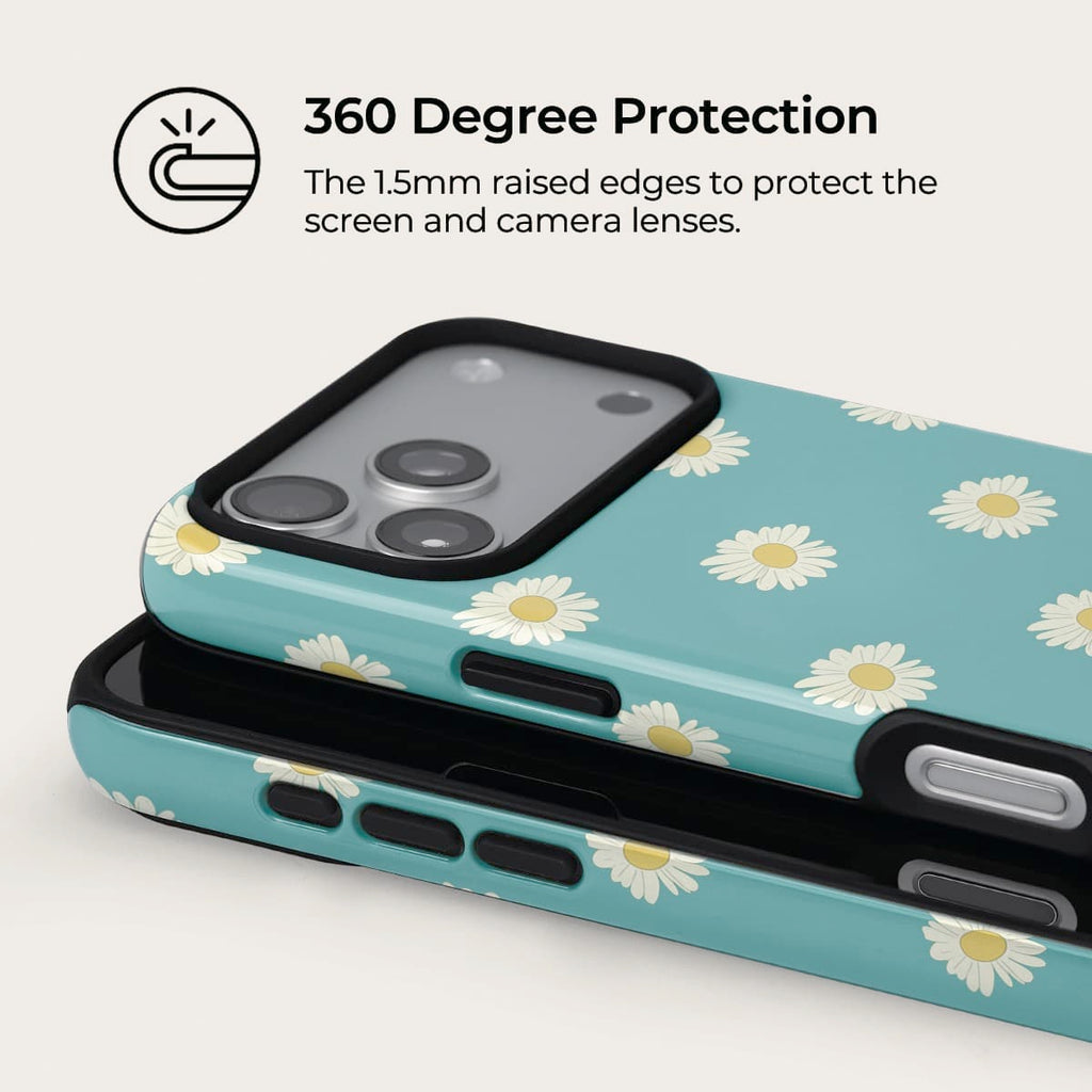 Daisy Letter iPhone Case – Snap, Tough & Magnetic | Veyxy