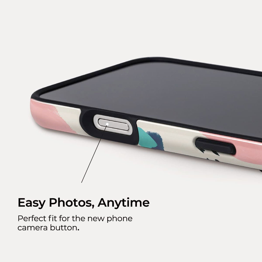 Color Block Poetry iPhone Case – Snap, Tough & Magnetic | Veyxy