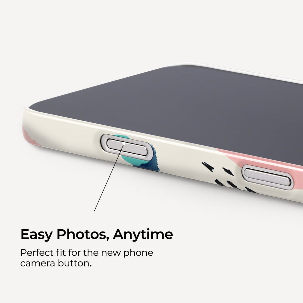 Color Block Poetry iPhone Case – Snap, Tough & Magnetic | Veyxy
