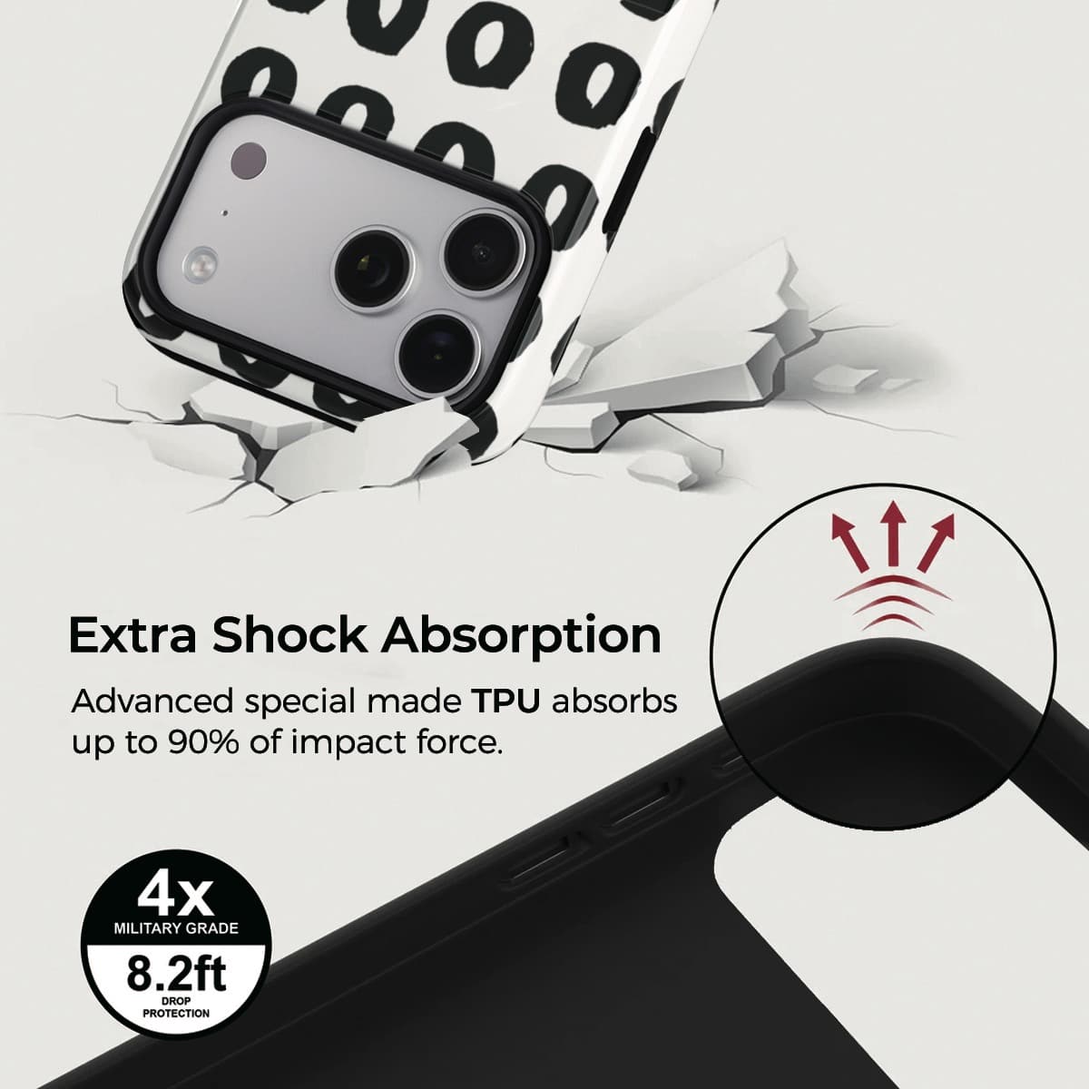 Doodle Circles iPhone Case – Snap, Tough & Magnetic | Veyxy