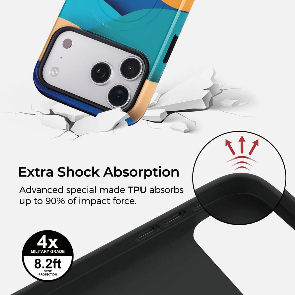 Sunset Coast for iPhone 12-17 | Snap, Tough & Magnetic