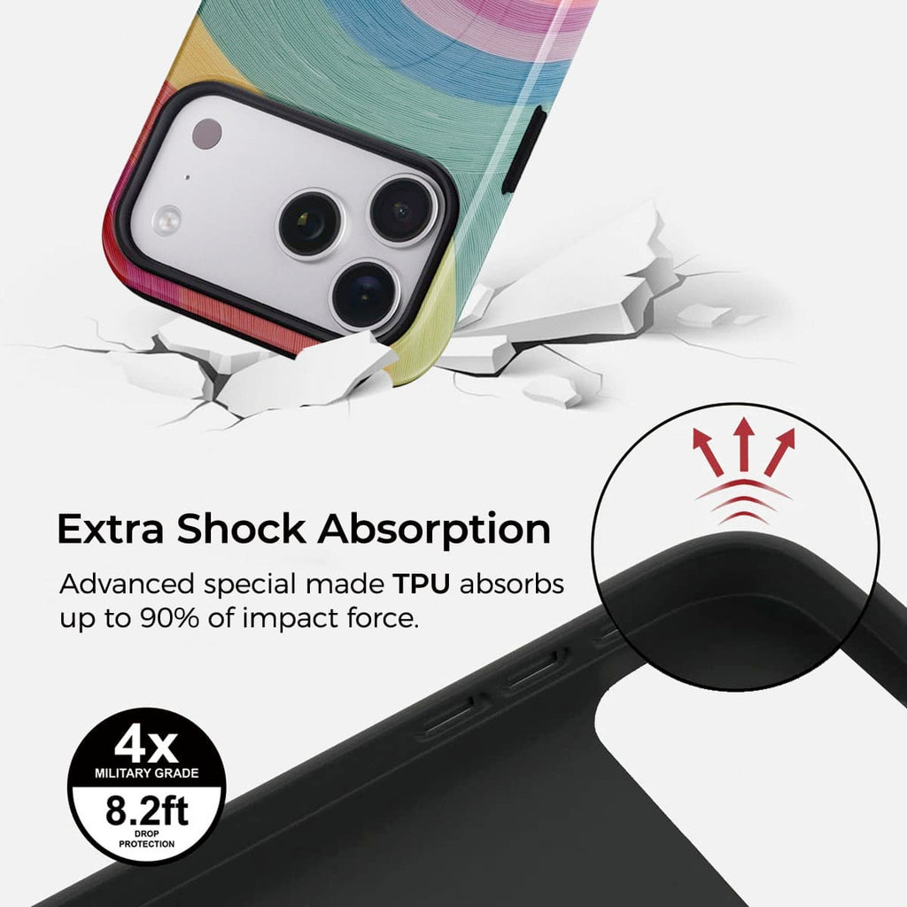Rainbow Dream for iPhone 12-17 | Snap, Tough & Magnetic