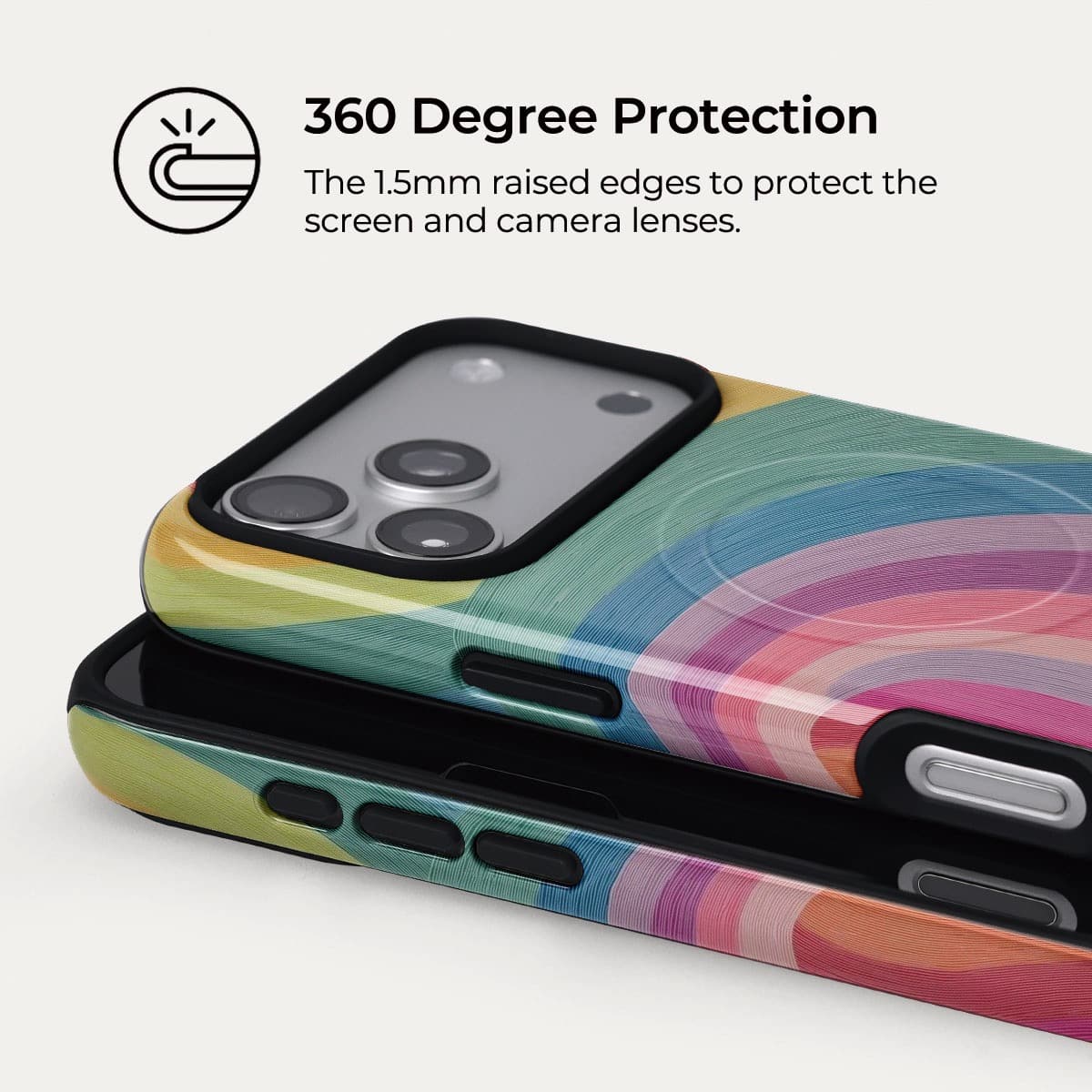 Rainbow Dream for iPhone 12-17 | Snap, Tough & Magnetic