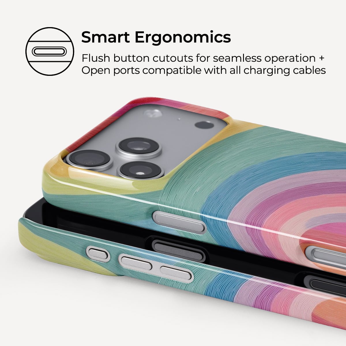 Rainbow Dream for iPhone 12-17 | Snap, Tough & Magnetic