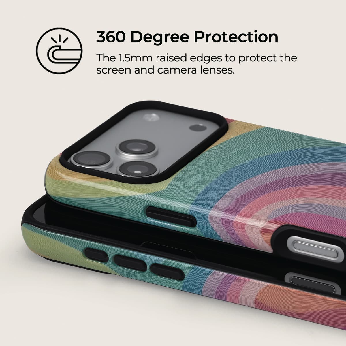 Rainbow Dream for iPhone 12-17 | Snap, Tough & Magnetic