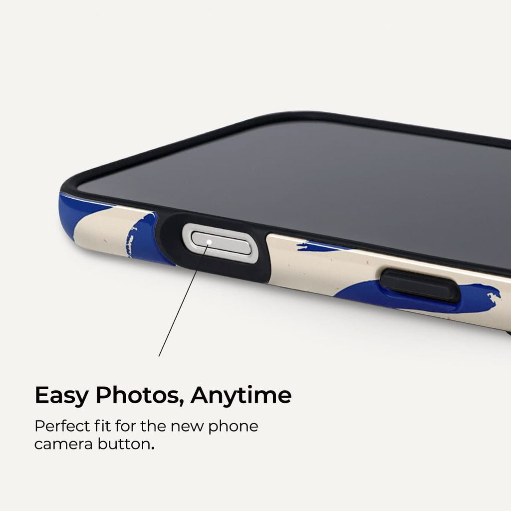Ink Blue iPhone Case – Snap, Tough & Magnetic | Veyxy