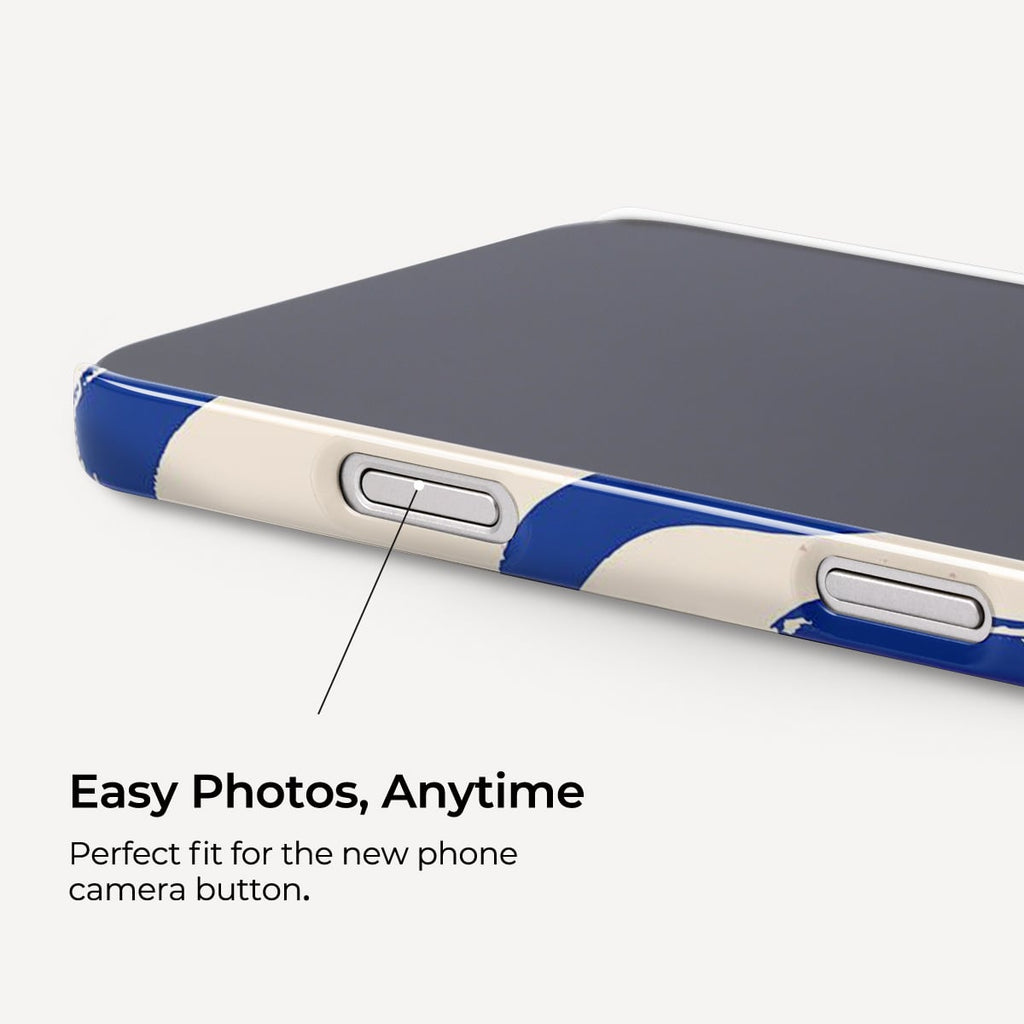 Ink Blue iPhone Case – Snap, Tough & Magnetic | Veyxy