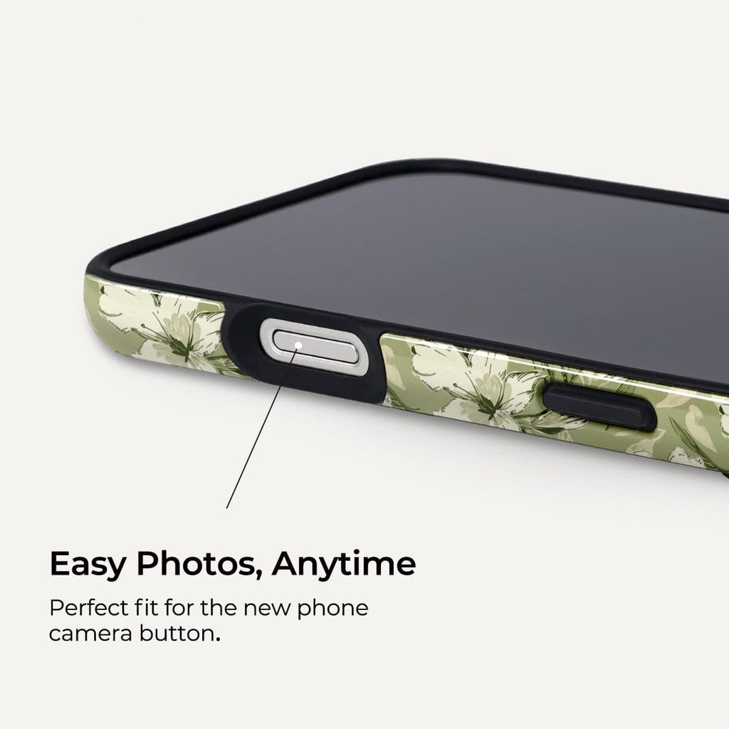 Green Whisper iPhone Case – Snap, Tough & Magnetic | Veyxy