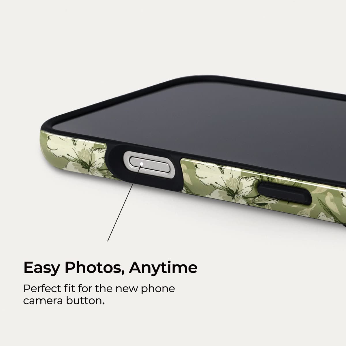 Green Whisper iPhone Case – Snap, Tough & Magnetic | Veyxy