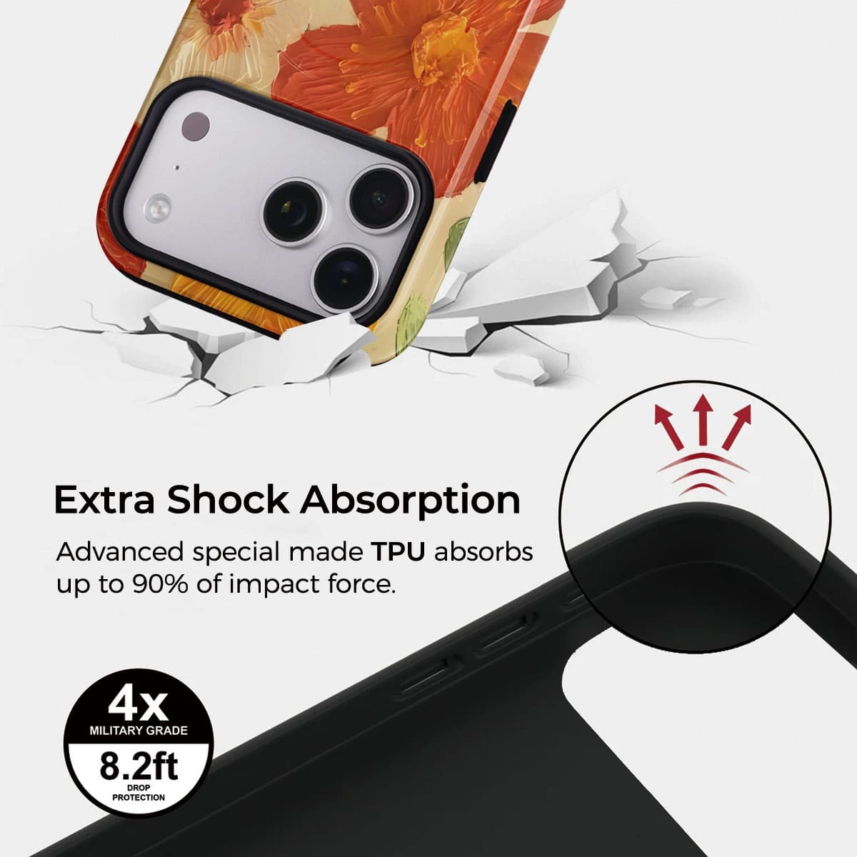 Warm Sun Bloom iPhone Case – Snap, Tough & Magnetic | Veyxy