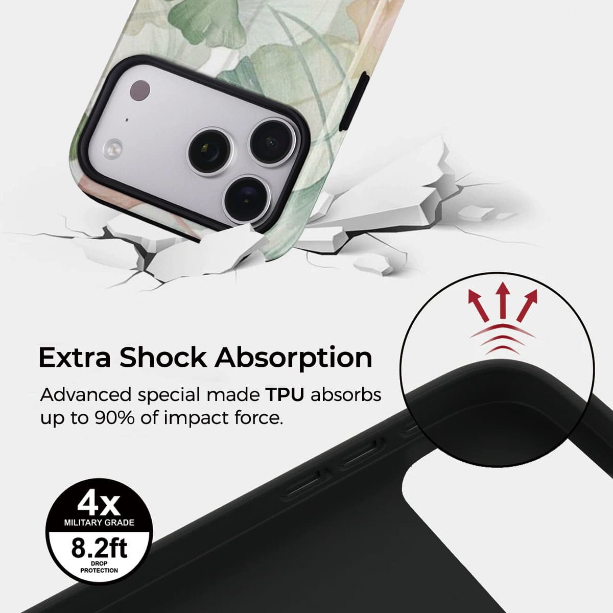 Leaf Whisper iPhone Case – Snap, Tough & Magnetic | Veyxy