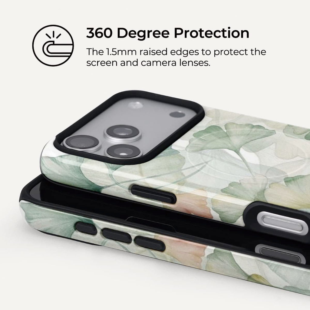 Leaf Whisper iPhone Case – Snap, Tough & Magnetic | Veyxy