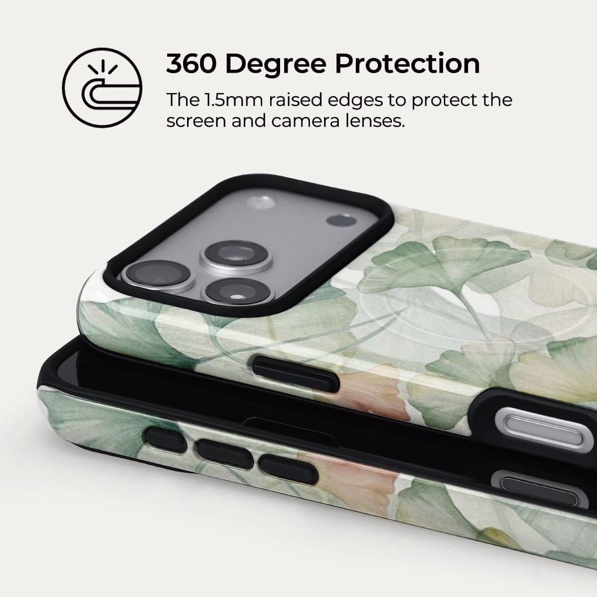 Leaf Whisper iPhone Case – Snap, Tough & Magnetic | Veyxy