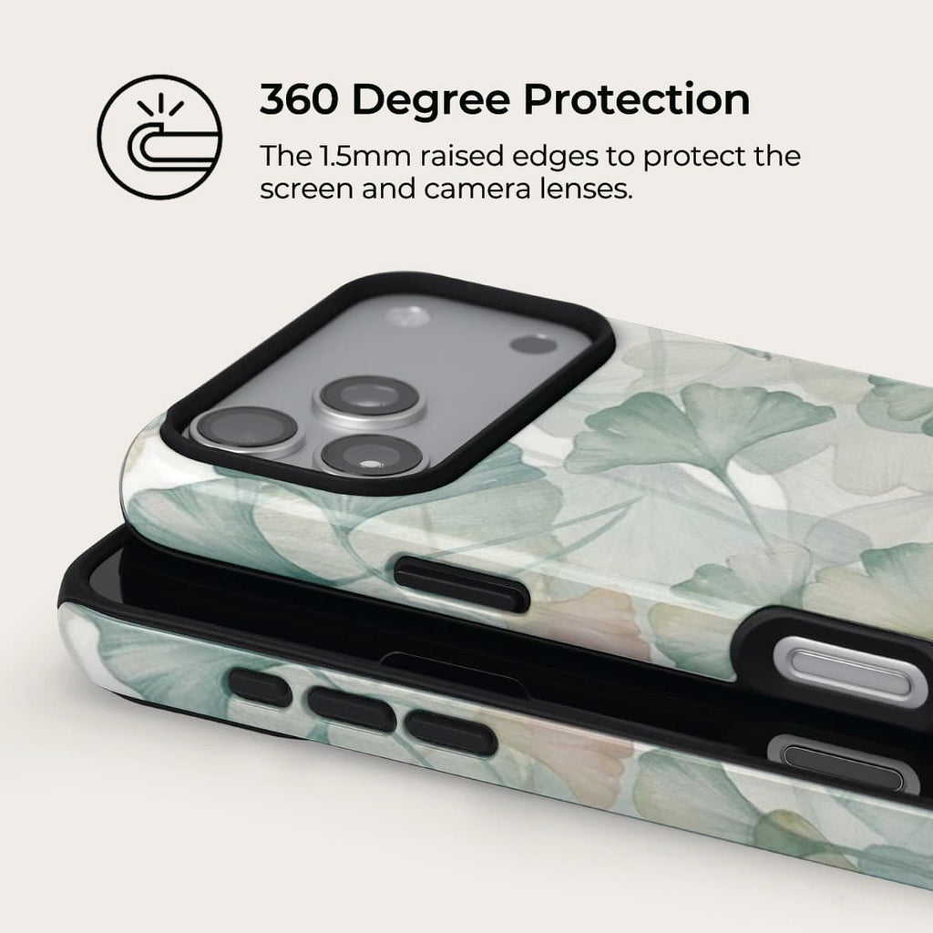 Leaf Whisper iPhone Case – Snap, Tough & Magnetic | Veyxy