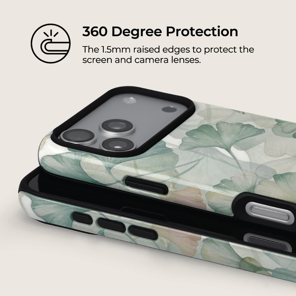Leaf Whisper iPhone Case – Snap, Tough & Magnetic | Veyxy