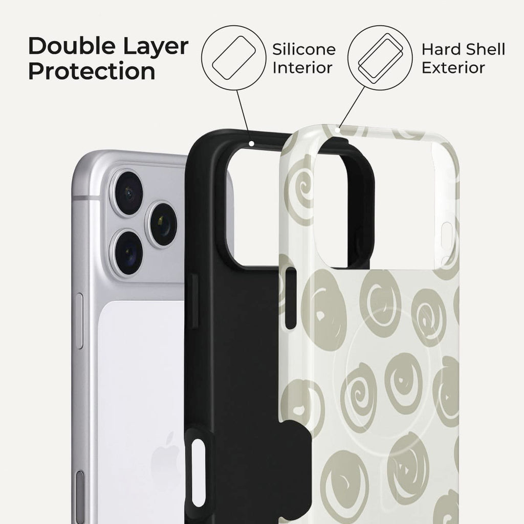 Forest Spiral iPhone Case – Snap, Tough & Magnetic | Veyxy