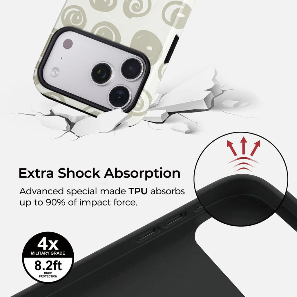 Forest Spiral iPhone Case – Snap, Tough & Magnetic | Veyxy
