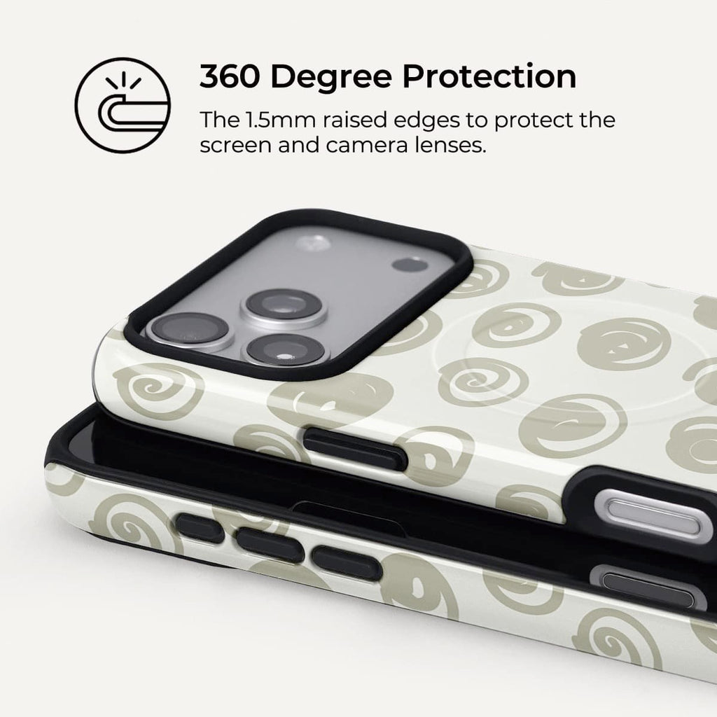 Forest Spiral iPhone Case – Snap, Tough & Magnetic | Veyxy