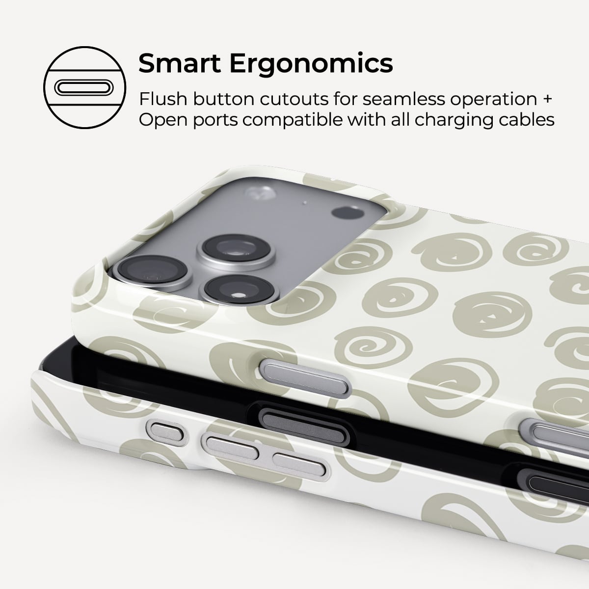 Forest Spiral iPhone Case – Snap, Tough & Magnetic | Veyxy