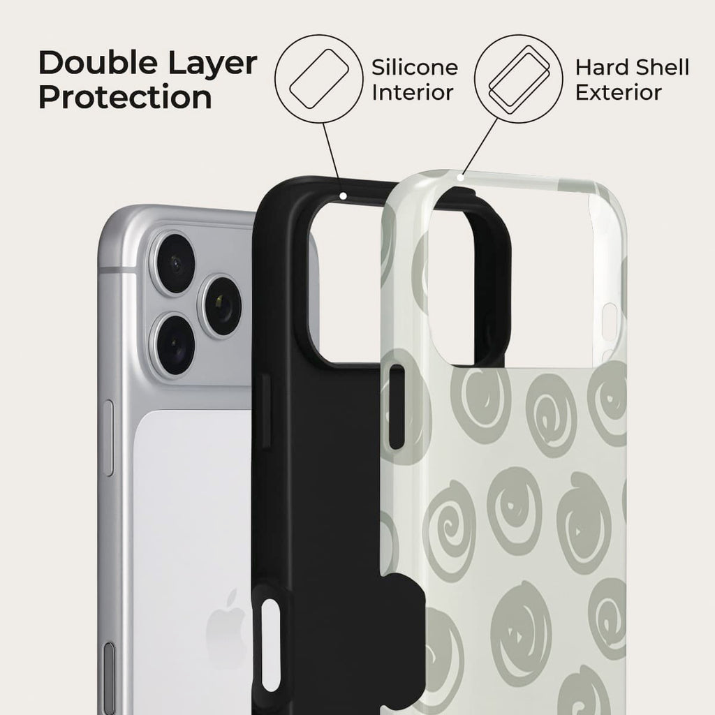 Forest Spiral iPhone Case – Snap, Tough & Magnetic | Veyxy