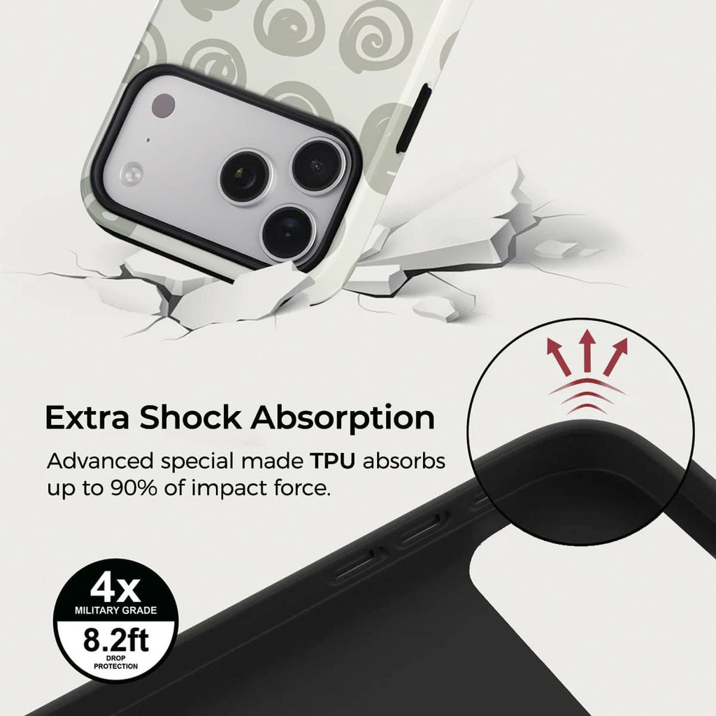 Forest Spiral iPhone Case – Snap, Tough & Magnetic | Veyxy