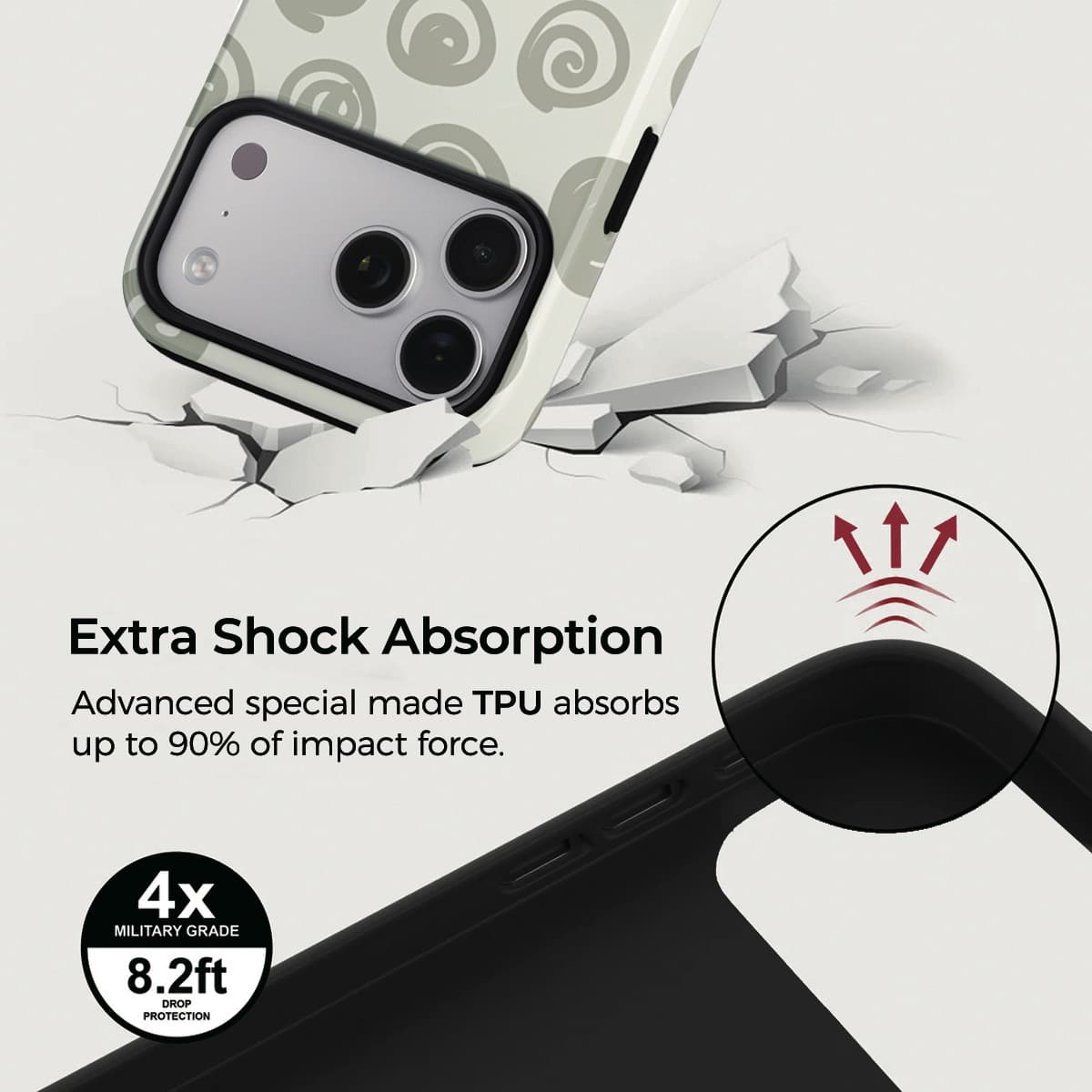 Forest Spiral iPhone Case – Snap, Tough & Magnetic | Veyxy